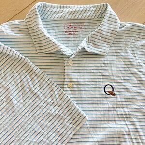Peter Millar Summer Comfort Quail Hollow Club Golf Men’s Size XL Excellent Condi